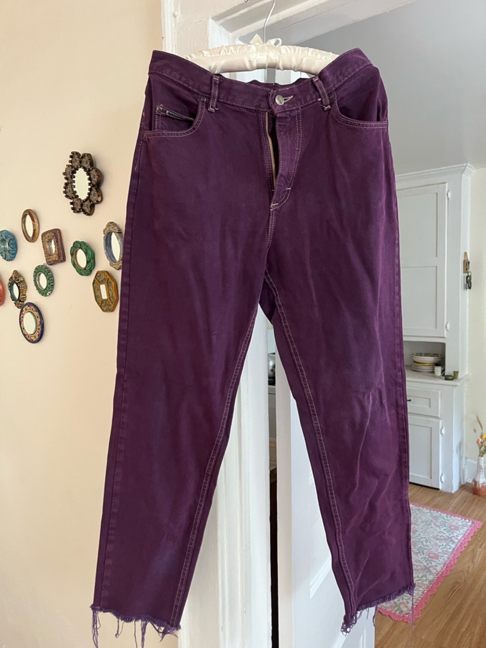 Lee Deep Plum Vintage Women's Jeans